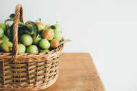 Apfelkorb annie spratt unsplash sehr klein