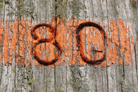 Zahl 80 wood pixabay klein